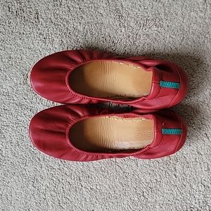 Red Tieks, size 6